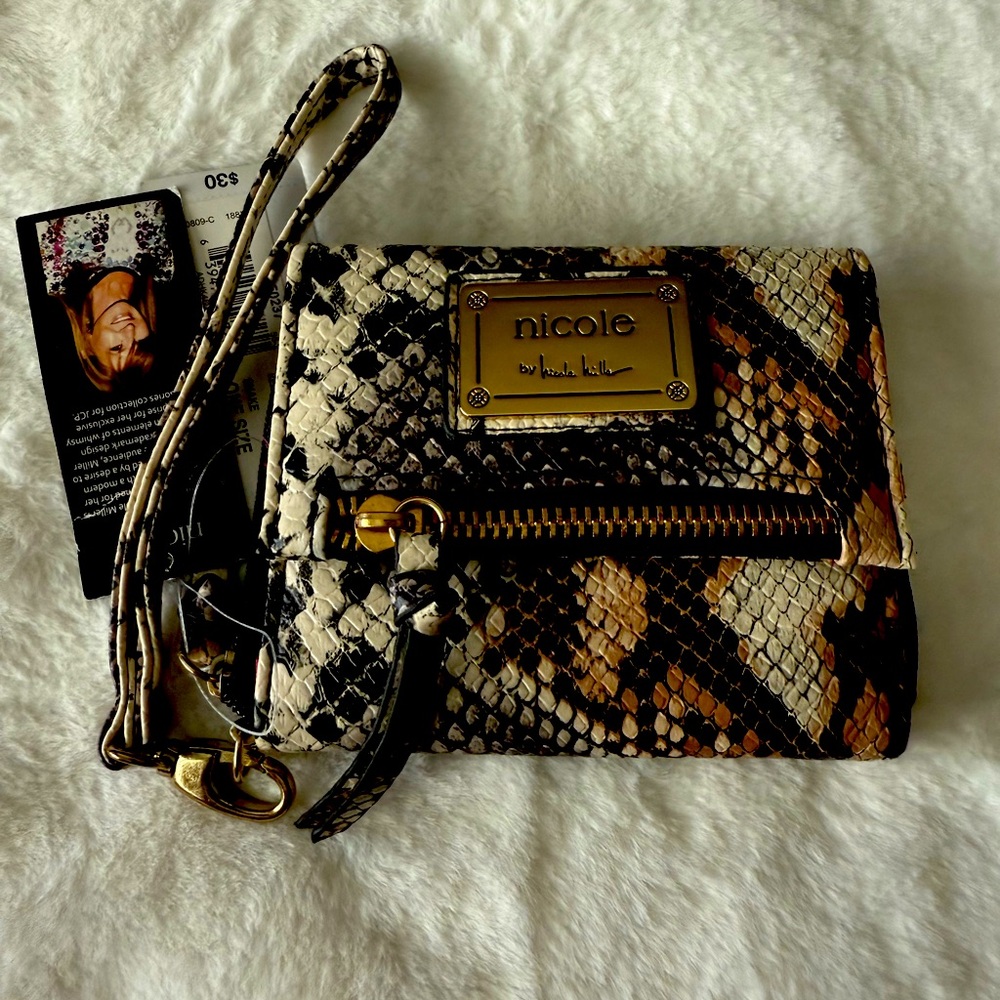 Nicole Miller Wrist Wallet